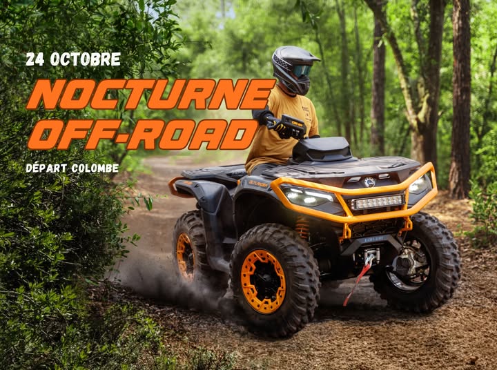 BF Ride vous donne rendez-vous pour notre sortie en Nocturne
